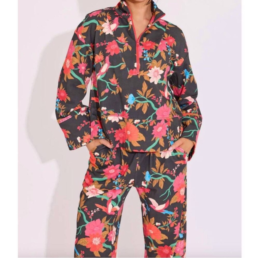 Alden Adair Florence Print Set Size Medium Paige Top and Poppy Pants - Picture 16 of 16